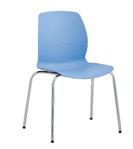 US DELIVERY Modern PP Plastic Portable <b>Dining</b> <b>Chairs</b> with Backrest for Home Bar & Restaurant Use | Ready Ship Contract Seating - Product Image 1