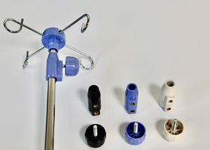 इंजेक्ट लॉक इंजेक्शन मोबाइल 4 पोल अस्पताल का जलसेक सेट - Product Image 2