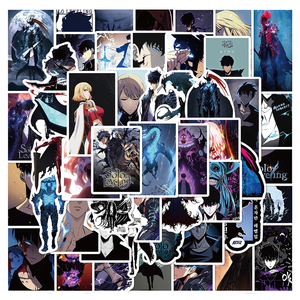 Autocollants en vinyle PVC de l'anime japonais so Lo Level pour la décoration de la maison - Product Image 2