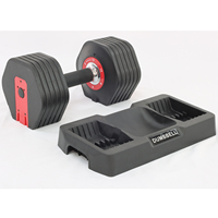 Mancuerna Ajustable de 12 kg con Bloqueo Seguro, Mancuerna de 26.5 lb (6 Pesas) para Mayoristas de Equipos de Fitness