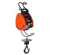 Nouvelle mini-treuil électrique King Kong 220V pour usage domestique et industriel, machine de levage rapide, treuil à câble en acier 19m/min
