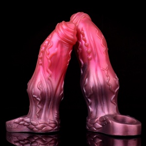 N-RP5208L Fantasy Penis Extender Penis Enlargement Sleeve Cock Sleeve Monster Alien Cock Sheath Silicone Sex <b>Toy</b> <b>for</b> <b>Men</b> - Product Image 2