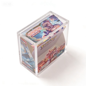 กล่องอะคริลิคกันรังสียูวีสำหรับใส่การ์ด TCG แบบสั่งทำจากโรงงาน พร้อมฝาปิดแม่เหล็ก - Product Image 6