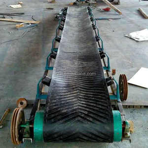 Aggregate Erz Kies Transport maschine Feste Faltband Förderband Förderband - Product Image 4