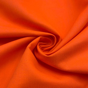 En20471 tiêu chuẩn 80% <span class=keywords><strong>polyester</strong></span> 20% Cotton twill vải 195gsm phản quang an toàn vest huỳnh quang cam vải cho bảo hộ lao động - Product Image 2