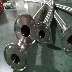 Hoge Druk Rvs Flexibele Metalen Pijp Slang Gevlochten Balg Pijp Voor Transport Stoom 1 Inch Flexibele Slang - Product Image 5