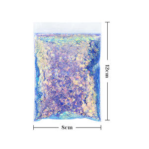 Pacote do saco Mixed Neon Colors Sequins Glitter Nail Hair Body Eye Face Chunky Glitter para Traje Maquiagem Party Performance - Product Image 5