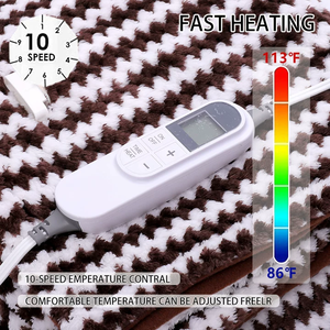 Manta Eléctrica de Franela Cálida y Acogedora de Fábrica, Mercado Europeo, GS CE, Manta Eléctrica Popular, Mantiene el Calor en Invierno - Product Image 2