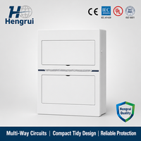 Boîtier de distribution basse tension PZ30 100A IP30, coffret de consommation MCB intérieur, panneau d'alimentation pour usage résidentiel, commercial et industriel