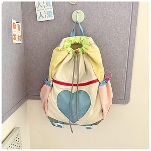 קוריאני s פריטים מותאמים אישית טיול אולטרה-לבן עמיד למים תרמיל ניילון צבע מגוון רחב - Product Image 5