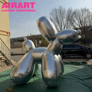 Perro Inflable Plateado <span class=keywords><strong>de</strong></span> Dibujos Animados, Perro Inflable para Publicidad y Decoración - Product Image 2