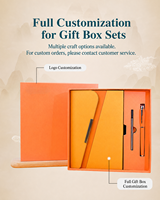 Coffret Cadeau Marque-page en Papier Épais de Qualité Supérieure, Recharges de Stylo, Logo Personnalisé Imprimé, Ensemble Carnet Journal A5 Personnalisable – Vente Directe Usine