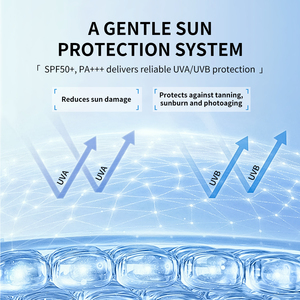 <span class=keywords><strong>Crema</strong></span> <span class=keywords><strong>Solare</strong></span> Leggera ODM con Peptidi di Collagene SPF <span class=keywords><strong>50</strong></span>+, Idratante, Finitura Luminosa, <span class=keywords><strong>Protezione</strong></span> <span class=keywords><strong>Viso</strong></span> Invisibile Anti-Photoaging - Product Image 2