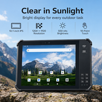 Tablette PC industrielle robuste OEM/ODM 10,1 pouces Android 14 Octa Core 8+64 Go avec scanner NFC RFID pour la vente au détail, la gestion des stocks et l'usine