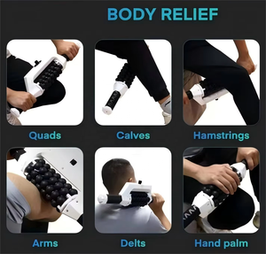 Fuerle <span class=keywords><strong>Handheld</strong></span> Deep Tissue <span class=keywords><strong>Massage</strong></span> walze Vibrierendes Roll <span class=keywords><strong>massage</strong></span> gerät Cellulite Removal Body Massager - Product Image 2