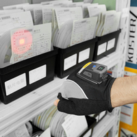 Escáner de Código de Barras de Largo Alcance (40 pies) ZEBRA SE5500, Imager 2D, IP65, Resistente, con GloveTrigger para Recolección en Estanterías Altas de Almacén y Logística