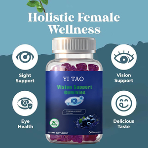 Gummies de Lutéine OEM pour Adultes et Enfants, 10mg de Zeaxanthine, Vitamines A, C, E – Complément pour la Protection Oculaire et le Soutien de la Santé Visuelle - Product Image 2