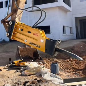 Nuevo martillo hidráulico SOOSAN SB81A tipo caja con acumulador para excavadoras de 18-26 toneladas con caja de herramientas de repuesto. - Product Image 6
