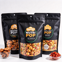 Sachet Doypack Personnalisé avec Logo, Fermeture Éclair, en PE Recyclable, Imprimé Flexo, pour Emballage Alimentaire (Chips de Pommes de Terre) – Direct Usine Chine