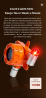 Détecteur de gaz H2S haute précision DUOTESI, alarme, 24V, multi-fixation, direct usine, garantie 1 an, best-seller pour l'agriculture/le laboratoire/l'industrie