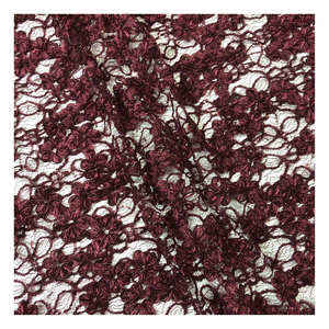 Nastro ricama tessuto di paillettes ricamo pizzo di lusso per abito da sposa - Product Image 3