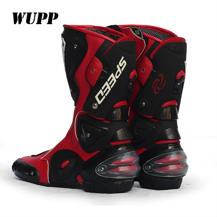 OEM Models Motor Bike Racing Shoes Waterproof Motorcycle Riding Boots Mens Biker Boots