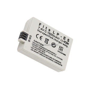 La batería de la cámara digital <span class=keywords><strong>Canon</strong></span> <span class=keywords><strong>EOS</strong></span> <span class=keywords><strong>1000D</strong></span> 450D 500D es la más adecuada para la cámara digital - Product Image 1