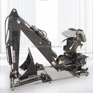 Mini tractor-mounted towable backhoe excavator small tractor rear mounted excavator with attachments