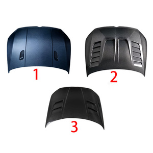Cubierta de Motor de Alta Calidad Estilo VR TR GTI, Capó de Fibra de Carbono Real para Volkswagen VW 2011-2019 - Product Image 1