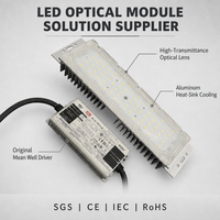 Módulo de Luz LED para Exteriores de 50-60W, 72 Puntos SMD 3030, 120 Cubiertas de PC, Clasificación IP65, 7500 Lúmenes, Temperatura de Color 3000K-6500K, Ra70