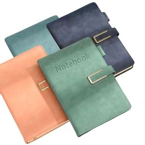 Lock and Leather: Custom A5 <b>Notebooks</b> with PU Leather Cover for Students, Perfect for Promotions - Product Image 6