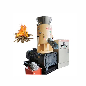 Machine à fabriquer des granulés de bois à matrice plate personnalisée, neuve, avec moteur de 7,5 kW, fabriquée en Chine - Product Image 1