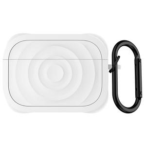 Funda Protectora para AirPods 4 y AirPods Pro 2, Color Sólido, Silicona, Patrón Ondulado, Funda Bluetooth para Apple - Product Image 3