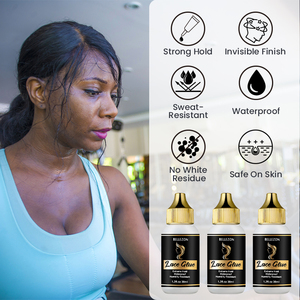Bellezon Wig Install Extreme Hold Lace <strong>Glue</strong> Waterproof Strong Hold Lace Wig Adhesive <strong>Hair</strong> <strong>Glue</strong> for Lace Frontal Wig - Product Image 4