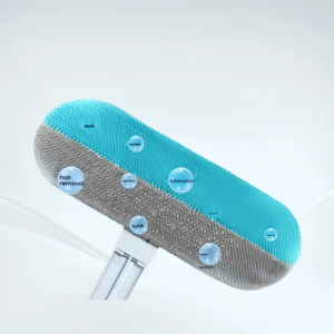 <span class=keywords><strong>Brosse</strong></span> multifonction 4-en-1 pour enlever les poils d'animaux, avec <span class=keywords><strong>long</strong></span> manche, grattoir à peluches pour tapis, nettoyeur de fourrure pour canapé, lit, moustiquaire, vêtements et animaux domestiques - Product Image 3