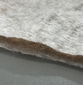 <span class=keywords><strong>Guata</strong></span> de Alpaca de 120GSM con revestimiento no tejido para edredones y prendas de vestir - Product Image 3