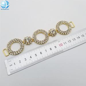 Chaîne <span class=keywords><strong>en</strong></span> <span class=keywords><strong>diamant</strong></span> de 150 mm, accessoires de bikini, connecteurs de maillot de bain, breloque, boucle <span class=keywords><strong>en</strong></span> strass pour costume de compétition de musculation - Product Image 3
