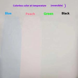 Venta Directa de Fábrica: Productos de Serigrafía de Seguridad con Tinta Termosensible que Cambia de Color, Varios Colores - Product Image 2