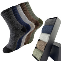 Chaussettes longues décontractées pour hommes Hiver Automne Chaussettes de sport fines filetées à blocs de couleurs absorbant la sueur et respirantes