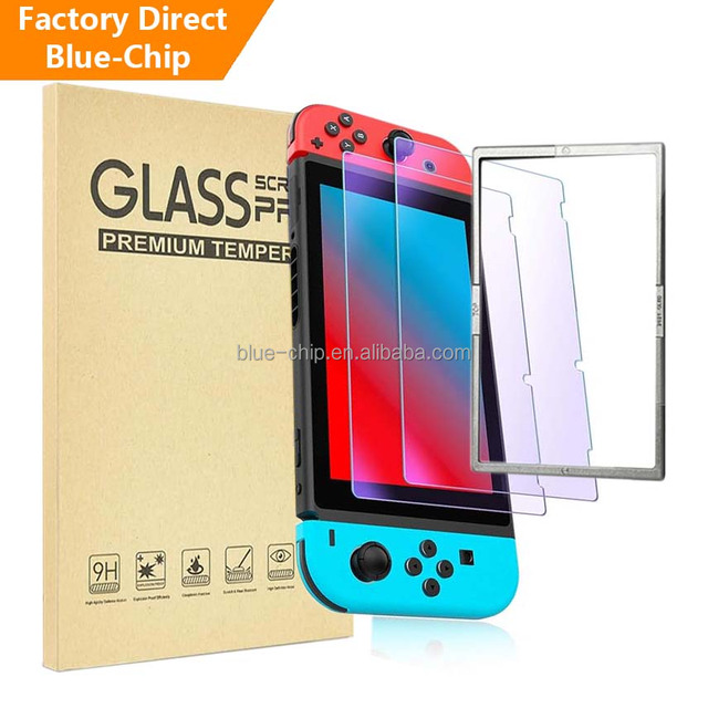 Yanchentian Custom Logo Box High Quality Tempered Glass Ultra-Thin 9H Hardness 99% Transparency Anti-Blue Screen Protector for