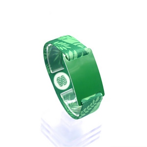 射频识别织物弹性聚氯乙烯腕带音乐节印刷设计可重复使用的酒店NFC腕带13.56MHz 125kHz 860-960MHz - Product Image 2