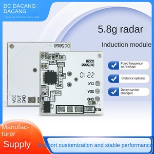 Mô-đun <span class=keywords><strong>Radar</strong></span> công suất thấp 5.8G cảm biến chuyển động cảm ứng cơ thể người chạy bằng pin với phạm vi cảm biến 1.5-5m - Product Image 2