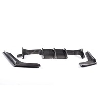 Diffuseur de pare-chocs arrière en fibre de carbone M4 pour BMW F80 M3 F82 F83 M4 2015 - 2019