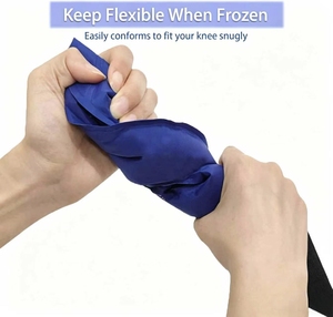 Tıbbi Sınıf Yeniden Kullanılabilir Ayarlanabilir Naylon Jel Buz Paketi Sargısı Sıcak Soğuk Paket Ayak Bileği Dirsek Bilek Ağrı Kesici Rehabilitasyon - Product Image 4