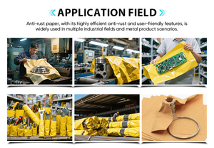 Hojas de Papel Antioxidantes 100% Reciclables <span class=keywords><strong>para</strong></span> Aplicaciones Industriales que Protegen Metales de la Humedad y la Exposición al Aire - Product Image 5