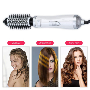 Cepillo de Aire Caliente Giratorio Automático 2 en <span class=keywords><strong>1</strong></span>, Equipo de Peluquería, Cepillo Secador de Pelo, Secador de Pelo de un Solo Paso - Product Image 6