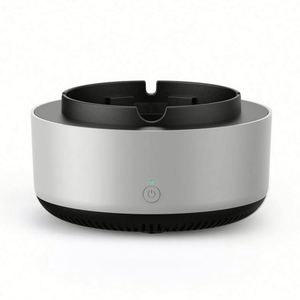Cendrier électronique intelligent en gros, purificateur d'air domestique, élimination intelligente des odeurs, gadget fumeur personnalisé, métal+ABS, style américain - Product Image 1
