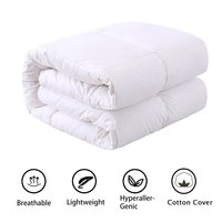 Couverture 100% coton Douce Couette en duvet de luxe pour la maison Insert fabriqué en Chine