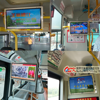 OSK BG-2152W 21.5 pouces City Bus Tube suspendu TV Lcd lecteur de publicité numérique Bus écran numérique voiture moniteur aérien
