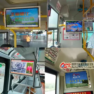 OSK BG-2152W 21.5 Inci Kota Bus Menggantung Tabung Mount TV Lcd Digital Pemutar Iklan Bus Layar Digital Monitor Overhead Mobil